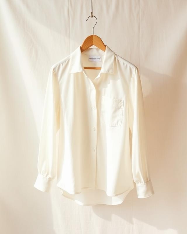 Ivory Silk Cami