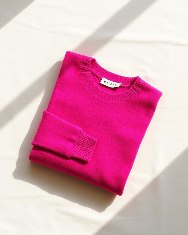 Fuchsia Cashmere Knit
